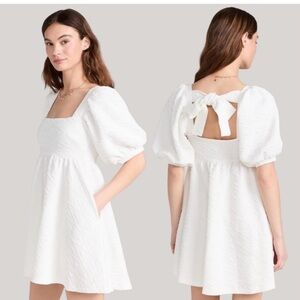 Free People cream Midi Dress